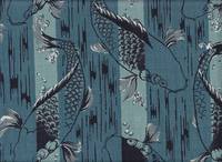 Koi groß blau Koi groß blau