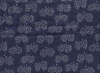 Butterfly blue double gauze Butterfly blue double gauze