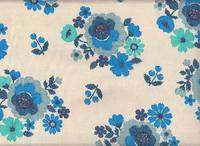 Embroidery Flower blue Embroidery Flower blue