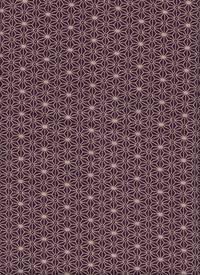 Asanoha lila/weiß Asanoha lila/weiß