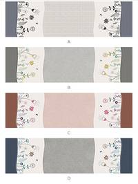 Leciel Flower dark gray Leciel Flower dark gray