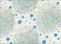 Bubbles blue double gauze Bubbles blue double gauze