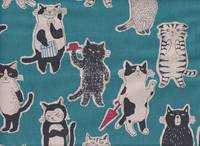 Miyako - Katzen blau Miyako - Katzen blau