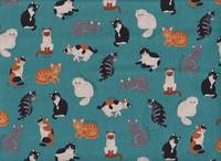 Katzen türkis Katzen türkis