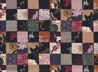 Katzen Patch lila Katzen Patch lila