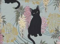 Katzen & Wisteria hellblau Katzen & Wisteria hellblau