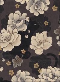 Katzen & Blumen braun Katzen & Blumen braun