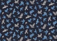 Vogel dunkelblau Vogel dunkelblau