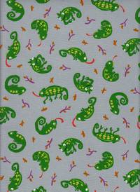 Wachstuch Chamäleon grau Wachstuch Chamäleon grau