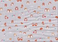 Otter grau double gauze Otter grau double gauze