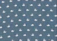 Wal blau double gauze Wal blau double gauze