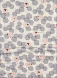 Schafe grau double gauze Schafe grau double gauze