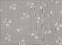 Kirschen grau double gauze Kirschen grau double gauze