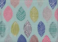 Blätter hellblau Blätter hellblau