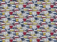 Retro Car yellow red Retro Car yellow red