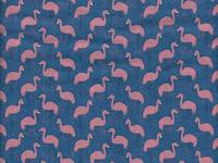 Flamingo dunkelblau