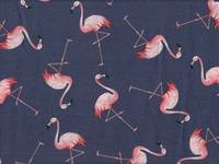 Flamingo groß dunkelblau