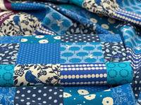 Echino Story dunkelblau Echino Story dunkelblau