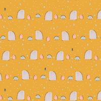 Cotton+Steel Summer Skies - Hedgehog Hills - Yellow Cotton+Steel Summer Skies - Hedgehog Hills - Yellow