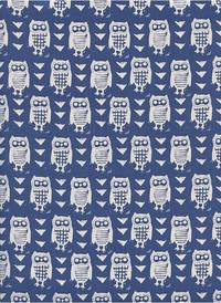 Cotton+Steel Hooties Blue Cotton+Steel Hooties Blue
