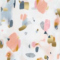 Cotton+Steel Pastel Parade - Peachy Metallic Cotton+Steel Pastel Parade - Peachy Metallic