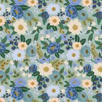 Cotton+Steel Vintage Garden - Vintage Blossom - Mint Metallic Cotton+Steel Vintage Garden - Vintage Blossom - Mint Metallic