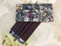 Gesichtsmaske Blumen Watercolor Grau Gesichtsmaske Blumen Watercolor Grau