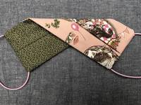 Gesichtsmaske Welle grün - Happy Owls Gesichtsmaske Welle grün - Happy Owls