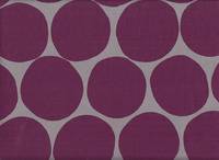 Punkte groß lila Doubleface Punkte groß lila Doubleface