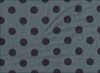 Punkte jeansblau double gauze Punkte jeansblau double gauze