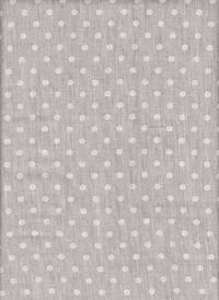 Punkte weiß double gauze Punkte weiß double gauze