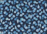 Dots and drops blue double gauze Dots and drops blue double gauze