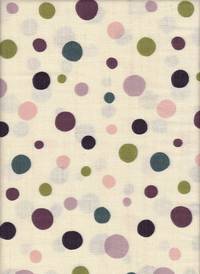 Punkte lila double gauze Punkte lila double gauze