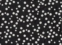 Punkte schwarz double gauze Punkte schwarz double gauze