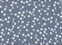 Punkte hellblau double gauze Punkte hellblau double gauze