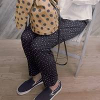 Punkte groß navy grau Punkte groß navy grau