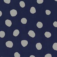Punkte groß navy grau Punkte groß navy grau