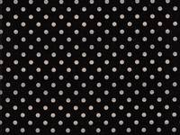 Punkte schwarz doubleface Punkte schwarz doubleface