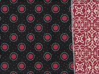 2 design pattern - Dot Flower red 2 design pattern - Dot Flower red
