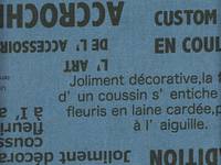 Letters blau (reversible Canvas) Letters blau (reversible Canvas)