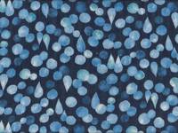 Dots and drops blue double gauze Dots and drops blue double gauze