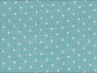 Punkte hellblau double gauze Punkte hellblau double gauze