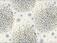 Bubbles gray double gauze Bubbles gray double gauze