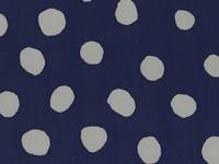 Punkte groß navy grau Punkte groß navy grau