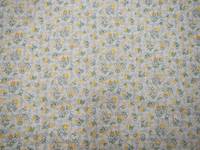 beidseitig Blümchen - karo gelb beidseitig Blümchen - karo gelb