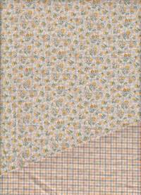 beidseitig Blümchen - karo gelb beidseitig Blümchen - karo gelb