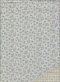 beidseitig Blümchen - karo blau beidseitig Blümchen - karo blau