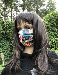 Gesichtsmaske Maiko türkis