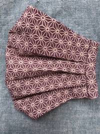 Gesichtsmaske - Asanoha Flieder Gesichtsmaske - Asanoha Flieder