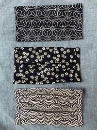 Gesichtsmaske Seigaiha Indigo Gesichtsmaske Seigaiha Indigo